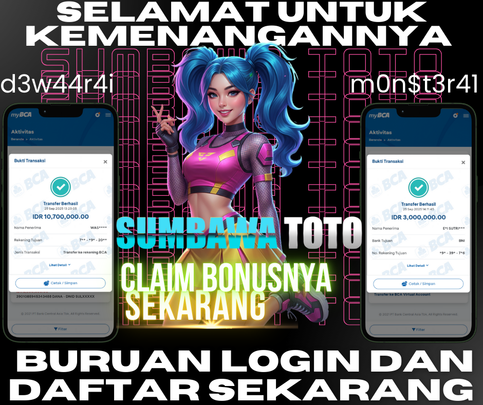 🎉 Jackpot besar siap kamu bawa pulang di SumbawaToto!